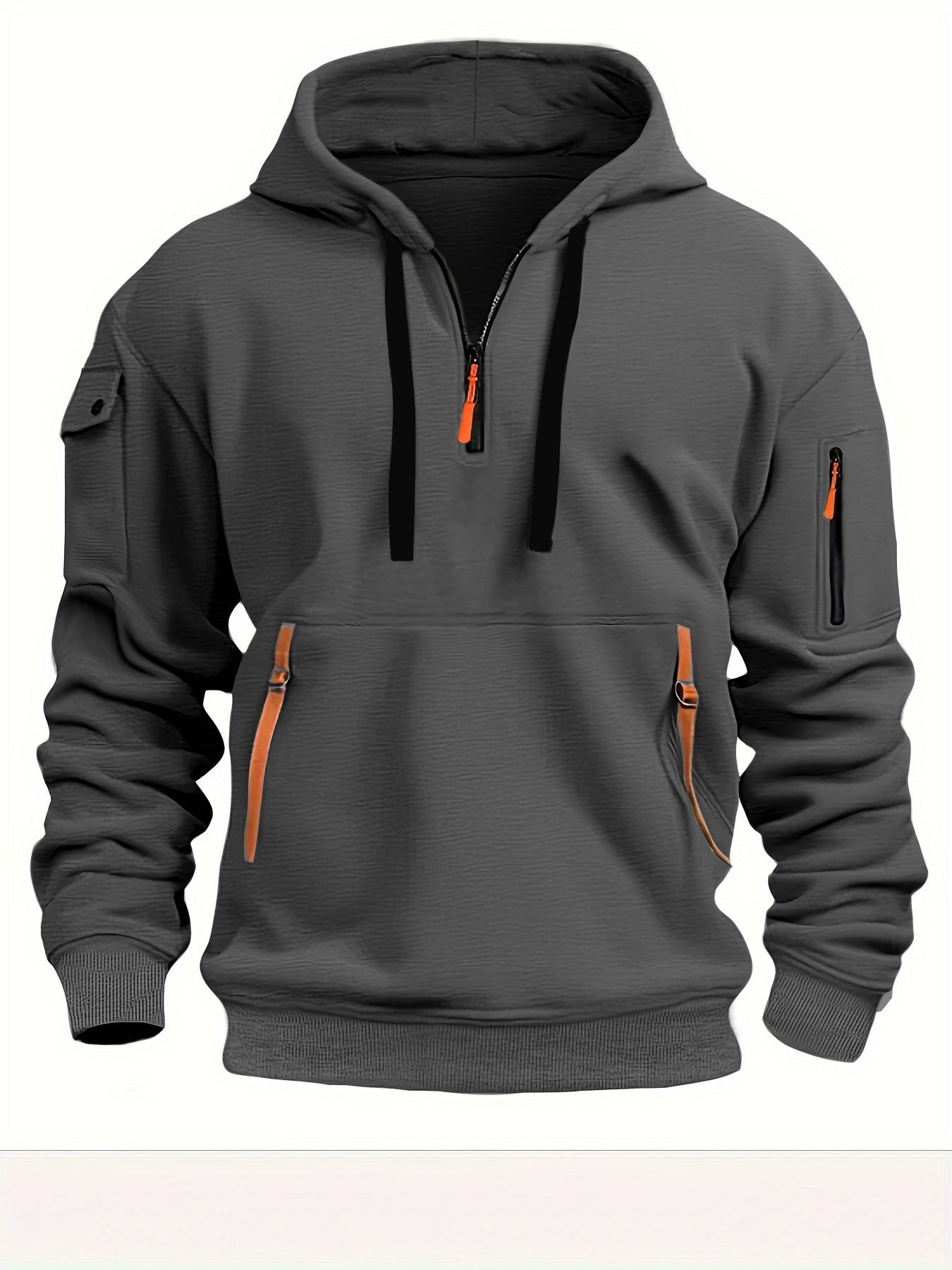 Dropped Shoulder Hoodie – Unisex Oversized Pullover with Pocket - 3KDyn